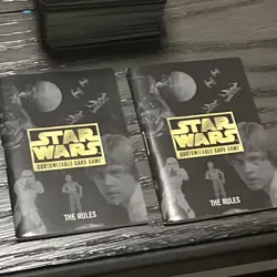 Star Wars CCG 1995 Premiere Limited black Border 450+ Card Lot With Extras - Image 4