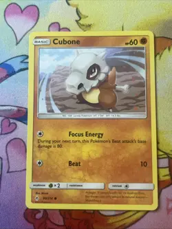 Cubone - 90/214 - Unbroken Bonds - Pokemon Card - NM - Image 1