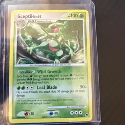 Sceptile lv.52 8/106 Great Encounters Holo Rare Pokemon Card - Image 1