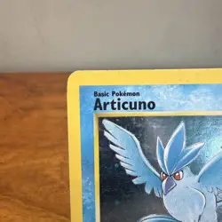 Articuno Fossil Holo Card 2/62 Rare Vintage WOTC Pokemon TCG Card MP - Image 2
