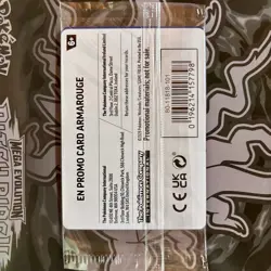 Pokemon Armarouge Best Buy Promo Card 012/084 - 2026 Pitch Black - Sealed - Image 2