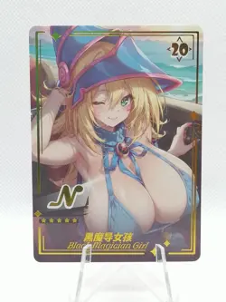 Dark Magician Girl - Yu-Gi-Oh - Genki Parade - N 20 Sexy Waifu - ACG Card - Image 1