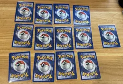 Lot Of 13 Pokemon Diamond Pearl Lucario Trainer Kit Cards - Image 2