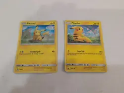 Pikachu - SM183 Holo Promo Sun & Moon Promo Pokemon + 28/73 2017 Card - Image 1