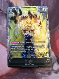 Super Vegito FS09-16 DB Legends Foil Dragon Ball Super Card Game | NM English - Image 3
