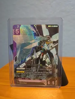 Gundam X (GD02-053) [LR Foil] (NM) - Gundam Card Game - Dual Impact (ENG) - Image 2