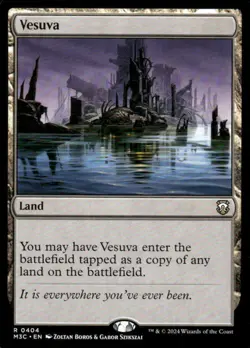Vesuva 404 Rare Commander: Modern Horizons 3 Magic: The Gathering Near Mint - Image 1