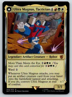 Ultra Magnus, Tactician 15 Universes Beyond: Transformers Foil LP - Image 1