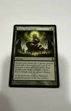 Green Sun's Zenith Mtg Mirrodin Besieged Regular #2 - Image 1