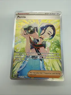 Pokemon TCG Perrin 220/167 Special Illustration Rare - Twilight Masquerade NM/M - Image 1