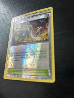 Pokemon TCG All Night Party XY Breakpoint 96/122 Reverse Holo Umbreon cameo - Image 3