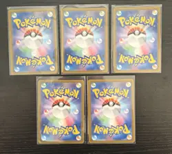 Lot of 5 Pokemon SV2a 151 Japanese Ex Arbok Venusaur Alakazam Golem Mewtwo - Image 2