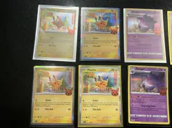 Pokemon Pikachu & Gengar Mixed Holo Lot (10 Cards) - Image 2