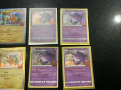Pokemon Pikachu & Gengar Mixed Holo Lot (10 Cards) - Image 3