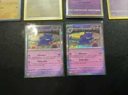 Pokemon Pikachu & Gengar Mixed Holo Lot (10 Cards) - Image 4
