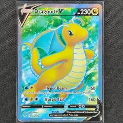 Dragonite V - 076/078 - Ultra Rare - Pokemon GO - Pokemon Card - NM/M - Image 1