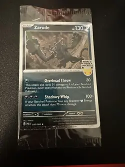 Zarude Pitch Black Promo GameStop NEW SEALED FREE SHIPPING - Image 1