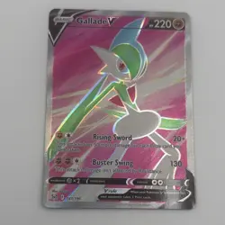 Pokemon TCG Gallade V 181/196 Swsh11: Lost Origin Ultra Rare Full Art Holo V NM - Image 1