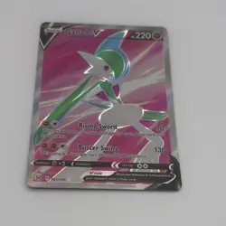 Pokemon TCG Gallade V 181/196 Swsh11: Lost Origin Ultra Rare Full Art Holo V NM - Image 2