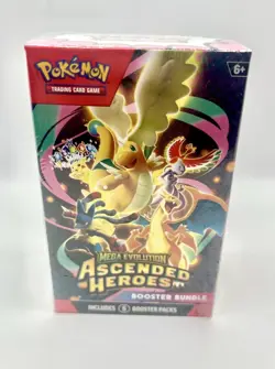 POKEMON TCG MEGA EVOLUTION ASCENDED HEROES BOOSTER BUNDLE FACTORY SEALED - Image 1