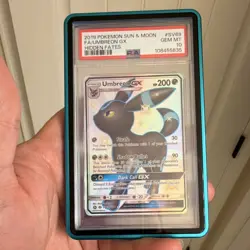 Pokemon Umbreon GX SV69/SV94 PSA 10 Hidden Fates Shiny Vault Full Art Holo - Image 3