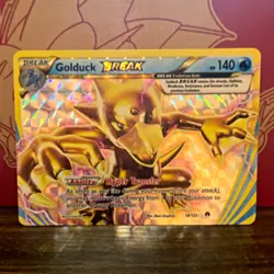 Golduck BREAK 18/122 Breakpoint Holo Rare Break 140 HP English Pokemon TCG - Image 1