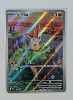 SVP 208 Victini Standard & Oversize Promo Cards Pokemon TCG - Image 1