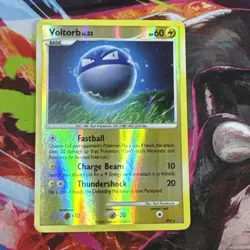 Pokemon TCG Voltorb (Shiny) SH3 Stormfront Reverse Holo Rare English 2008 - Image 1