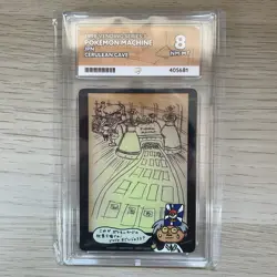 Pokemon Machine Vending Series 3 Ooyama Japanese Pokemon 1998 Ace 8 Graded - Image 1