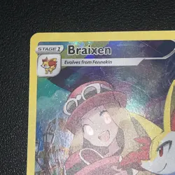 Pokemon Braixen Silver Tempest Trainer Gallery TG01/TG30 - Image 3