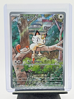 The Pokemon Company Pokemon TCG Meowth 106/094 Holo Illus Rare EN - Image 1
