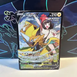 Pokemon TCG Zeraora V Swsh12: Silver Tempest Trainer Gallery TG16/TG30 Holo - Image 1