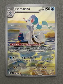 Pokemon TCG Primarina 88/ 84 | Pitch Black Illustration Rare NM/M - Image 1