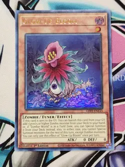 YUGIOH GFP2-EN115 Glow-Up Bloom, Ultra Rare 1ST EDITION, GHOST FROM THE PAST 2 - Image 1