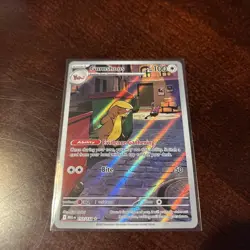 Pokemon Gumshoos 153/132 Me01: Mega Evolution Holo Illustration Rare NM - Image 2
