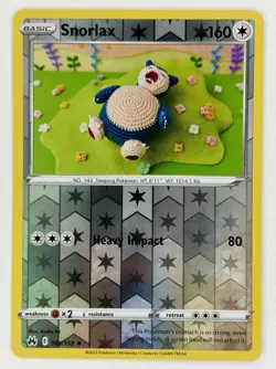 Snorlax 109/159 | Crown Zenith Reverse Holo Rare | Pokemon TCG English - NM - Image 1