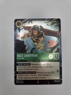 Disney Lorcana Buzz Lightyear On The Way Promo Card 56/P3 - Image 1