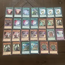 lot of konami yugioh cards 27 total elemental hero absolute zero - Image 1