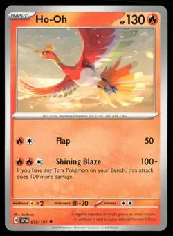Prize Pack Series Cards #019/191 Ho-Oh - Image 1