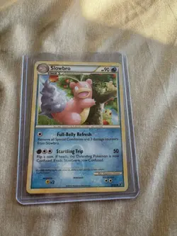 Pokemon TCG Slowbro Card 38/90 Undaunted Regular Uncommon MP-HP - Image 1