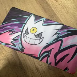Mega Gengar Rubber Playmat Play Mat For Tcg Trading Card Game Mouse Pad Pokemon - Image 1