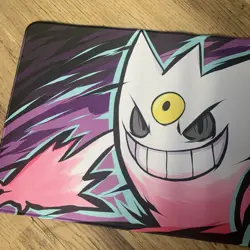 Mega Gengar Rubber Playmat Play Mat For Tcg Trading Card Game Mouse Pad Pokemon - Image 2
