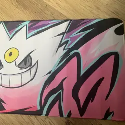 Mega Gengar Rubber Playmat Play Mat For Tcg Trading Card Game Mouse Pad Pokemon - Image 3