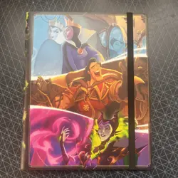 New Lorcana Villain First Chapter Card Portfolio Binder Costco Holds 252 Cards - Image 1
