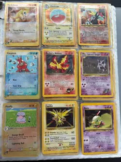Pokemon Binder WOTC Lot Sabrina's Gengar e-series reverse holo 1st Promo Cards - Image 1