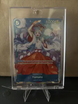 One Piece Card Game Yamato OP13-054 Carrying on His Will SR Foil Alt Art - Image 1