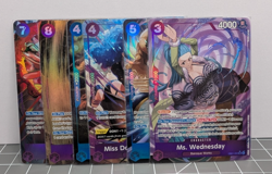 One Piece TCG Baroque Works Alt Art Full Art Trading Card Lot - Image 1