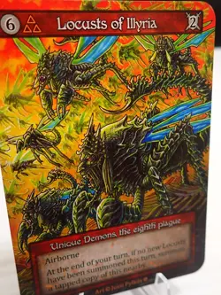 Locusts Of Illyria - TCG Sorcery Contested Realm, Gothic, Single Card, Unique NF - Image 2