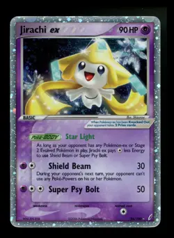 #2 Jirachi ex 94/100 EX Crystal Guardians 2006 Holo Rare Pokemon Card TCG - Image 1