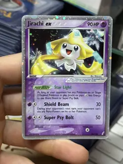 #2 Jirachi ex 94/100 EX Crystal Guardians 2006 Holo Rare Pokemon Card TCG - Image 3